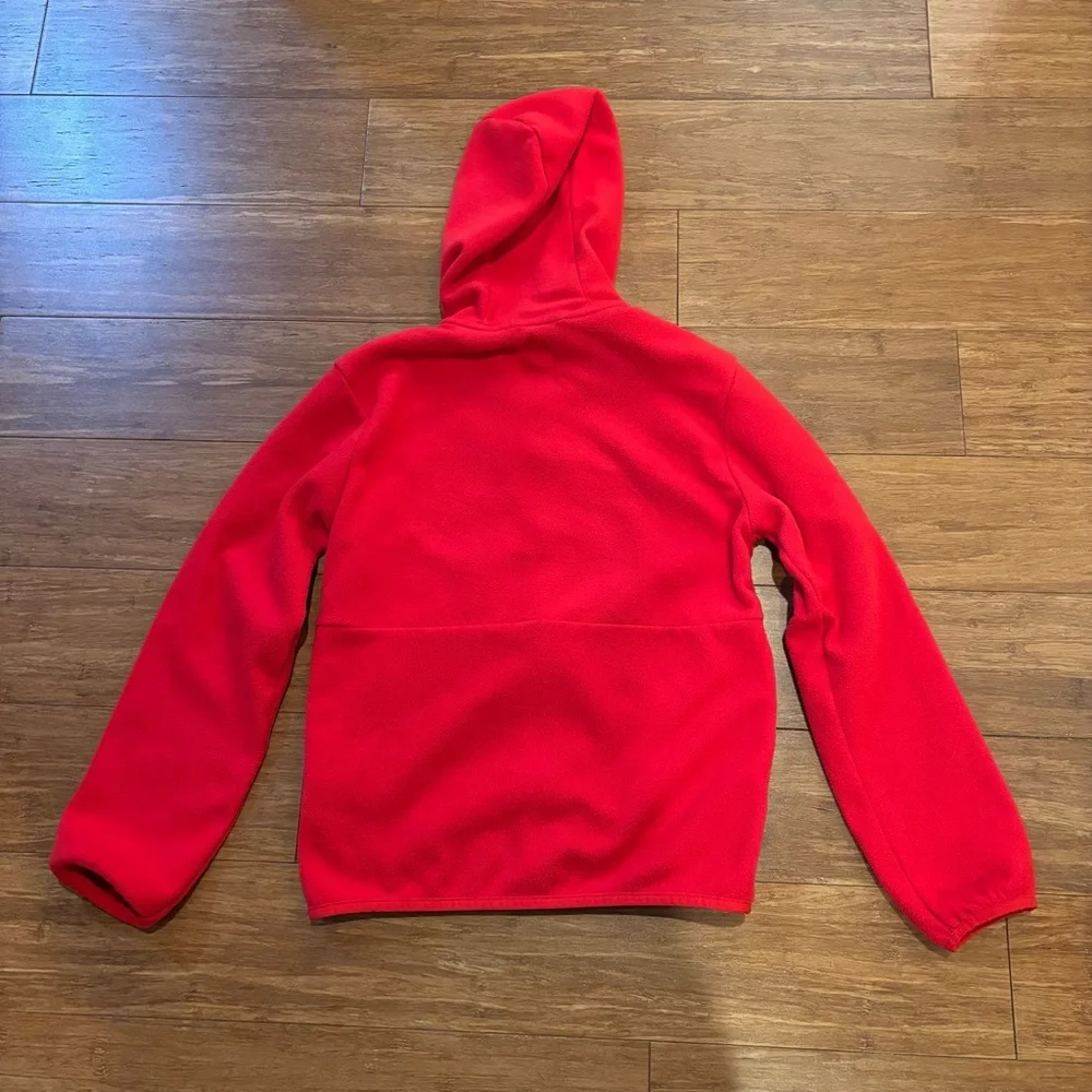 The North Face Glacier big kids red zip up hoodie L - Picture 2 of 4